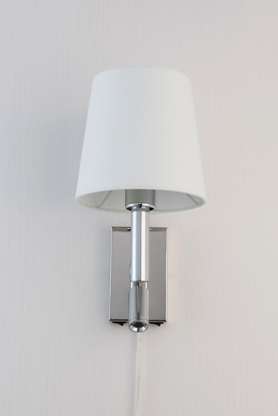 Harper Living Plug-In Wall Light with switch and Adjustable LED Reading Light