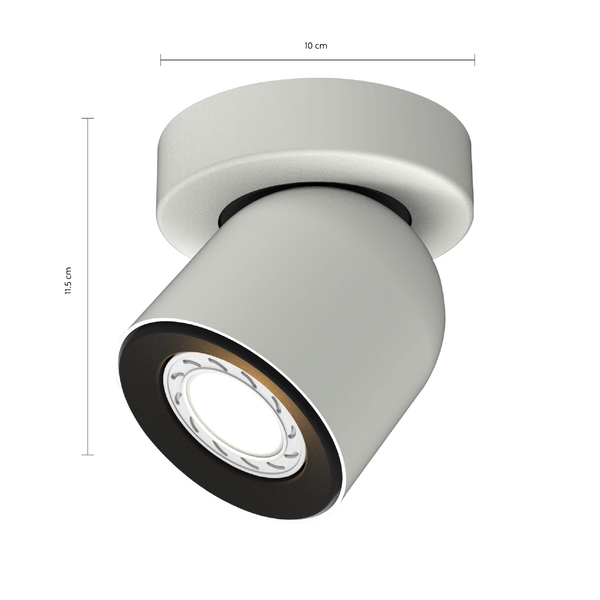 1 Light GU10 Spotlight White