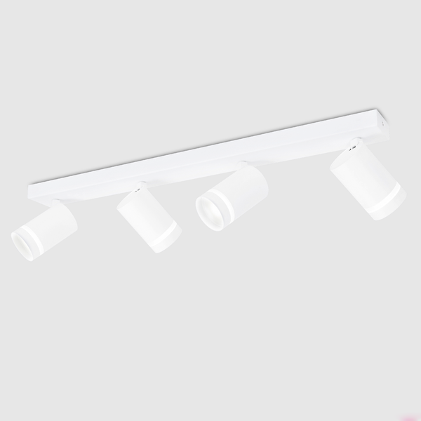 4 Light 4x GU10 Modern Spotlight White