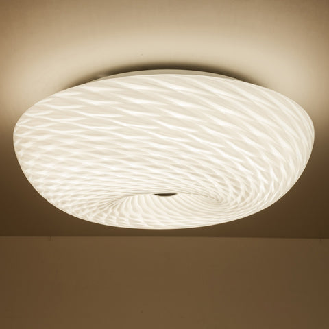 HARPER LIVING LED Ceiling Light, Decorative Glass Shade, Natural White (4000K)