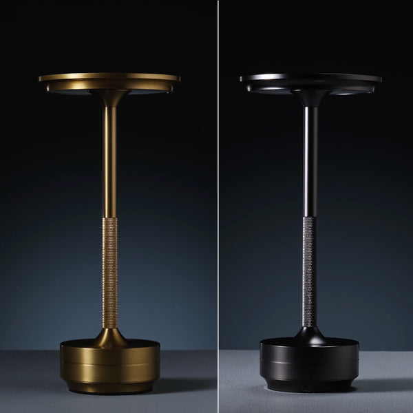 Harper Living Rechargeable LED Table Lamp, Gold Finish, Colour changing (3000K-6000K) and Dimmable