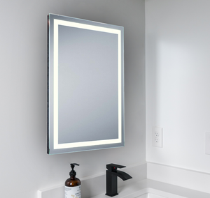 Medium LED Bathroom Mirror Light, Demister Pad and Sensor Switch Included, 42 Watts 2300 Lumens, IP44 Natural White 4000K, RRP: £225 - 60% OFF